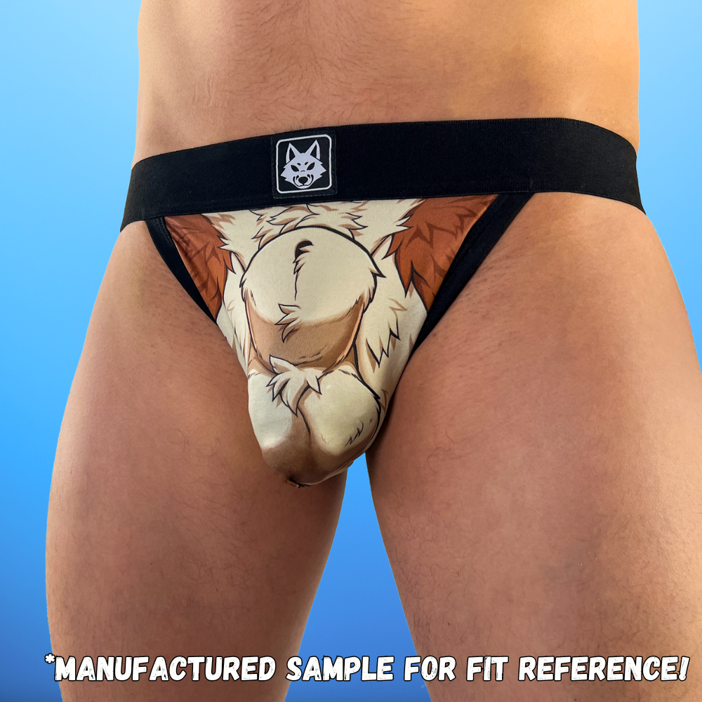 Canine (Black/White) - Jockstrap